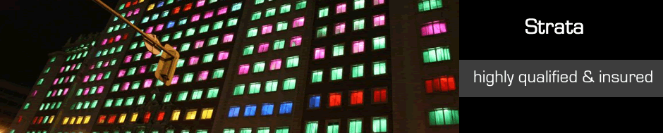 We work with Strata to service Body Corporates